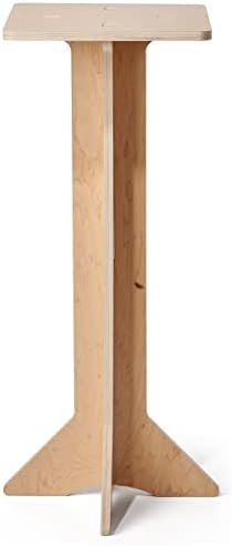 Displays2go Dandelion 40 Inch Foldable Retail Pedestal
