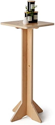 Displays2go Dandelion 40 Inch Foldable Retail Pedestal