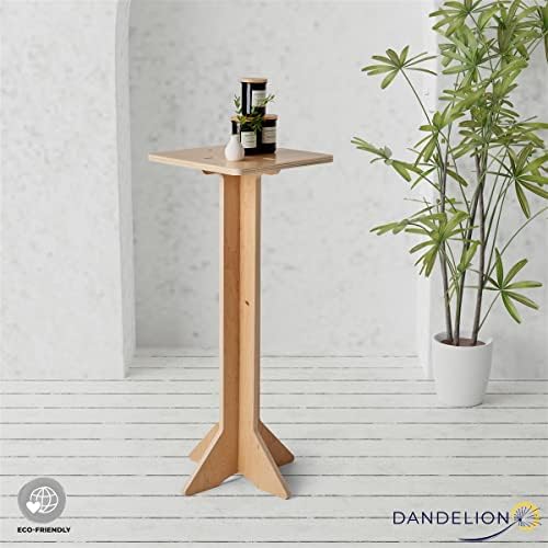 Displays2go Dandelion 40 Inch Foldable Retail Pedestal