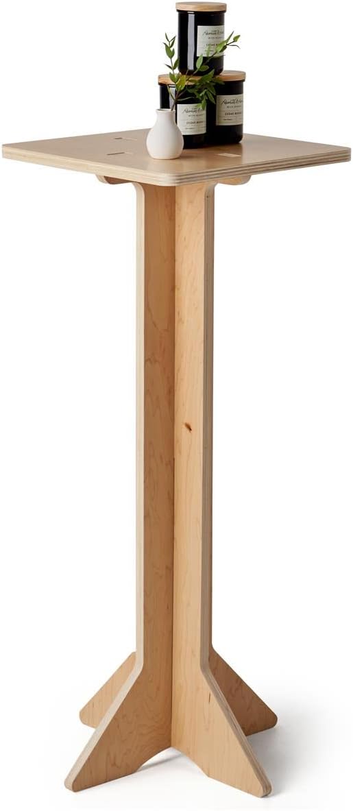 Displays2go Dandelion 40 Inch Foldable Retail Pedestal