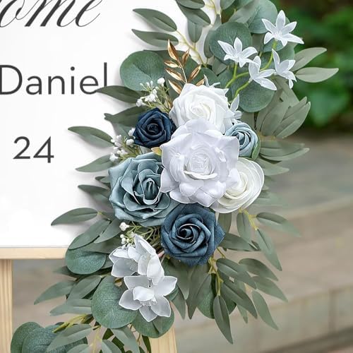 Artificial Peony Flower Swag for Wedding Arch and Chair