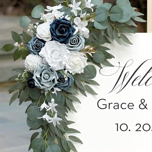 Artificial Peony Flower Swag for Wedding Arch and Chair