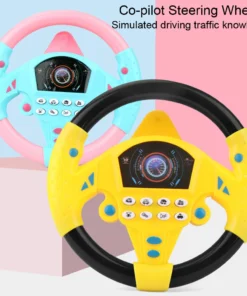 Simulate Driving a Car, Steering Wheel, Electric Toy Sound, CHILDREN'S Music Education, Pushing a Cart, Driving a Vocal Toy